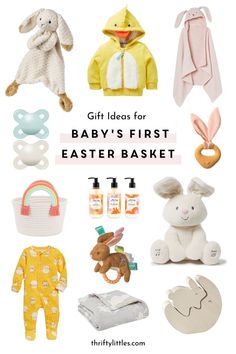 gifts for baby's first easter basket