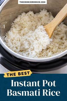 the best instant pot basmati rice recipe