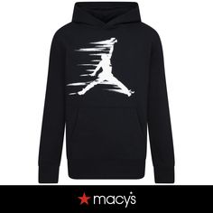 in stock Jordan Sweatshirt, Jordan Hoodie, Jordan Boys, Black Jordans, Jumpman Logo, Sport Basketball, Boys Fleece, Kids Jordans, Jordan 5