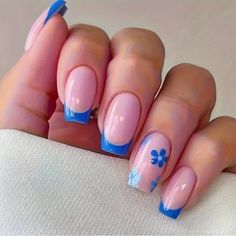 Tons Of Other Great Designs In My Closet Lavender Natural Nails, Simple At Home Nail Ideas, Classy Nail, Acrylic Ideas, Girly Acrylic, Cute Simple Nails, Dance Ideas