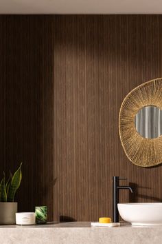 Wall Panels | Handcrafted Wall Panelling | Naturewall Wet Wall Panels, Biophilic Interior