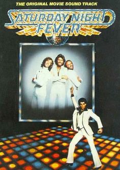 the cover art for saturday night fever's album, which was released in 1971