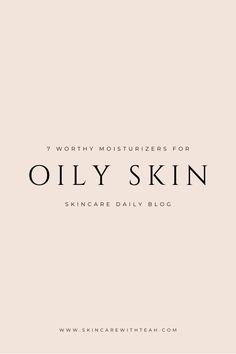 Could your current moisturizer be harmful towards your skincare goals? With these suggested moisturizers for oily skin you could be closer rather than farther to clear, comfortable skin. Check it out in this blog post. #moisturizerforoilyskin Skincare Goals