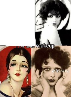 20s Makeup, 1920s Makeup, Mode Chanel, Her Makeup, Cool Makeup Looks, Dope Makeup, Pretty Makeup, Artistry Makeup, Cute Makeup