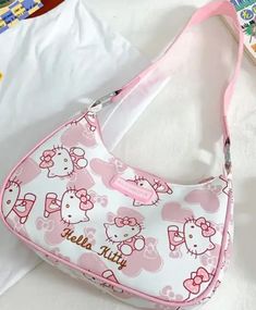 Hello Kitty Shoulder Bag | eBay Birthday Wishlist Y2k, Hello Kitty Shoulder Bag, Pink Stuff To Buy, Hello Kitty Cute Stuff, Hello Kitty Wishlist, Bags Cute, Hello Kitty Bag Aesthetic, Cute Hello Kitty Bag