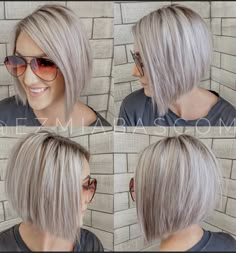 Haircut Models, Hair Bobs, Hair 360, Blonde Short, Peinados Fáciles Para Cabello Corto, Short Hairstyle