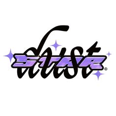 the word's logo is purple and has stars on it