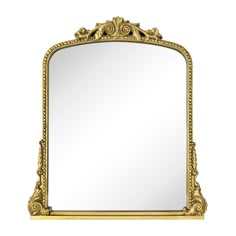 PRICES MAY VARY. ORNATE FRAME: Get in love with this vintage-inspired mirror fit with jeweled adornments at its apex and edges, featuring total 5 sizes and 3 colors, easily complete your look with the right color aesthetics. TRADITIONAL FRENCH BAROQUE-INSPRIED MIRROR: Simply adding add some traditional glam to your decadent home decor HANGING SYSTEM: Each mirror is pre-installed with D-rings on the MDF backing. Also this mirror is safe to lean against the wall as well. NO DISTORTION: All of VANA Shoe Lace Ideas, Fireplace Dresser, Gilded Age Wedding, Floral Baby Nursery, Dresser Decor Bedroom, Gold Ornate Mirror, Master Closets, Traditional Glam, Antique Gold Mirror