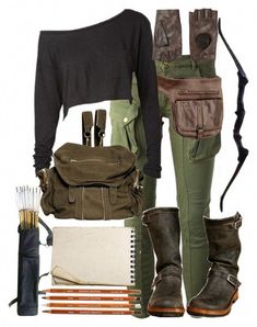 Maze Runner Outfit Ideas, Runner Outfit, Apocalypse Clothing, Zombie Apocalypse Outfit, Runners Outfit, Badass Outfit, Look Grunge, Movie Inspired Outfits, The Maze Runner