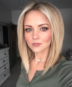 Impressive Medium Lob Haircuts for Women to Get An Ideal Look Harmonize Beauty, Harmony Beus, Bob Lung, Medium Length Hair Straight, Modern Haircuts, Blonde Hair Looks, Hair Color For Women, Shoulder Length Hair Cuts