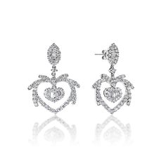 Center Diamonds:Carat Weight: 2.37 CaratsStyle: Combine Mix Shape (CMB)Setting: HaloMetal: 18 Karat White Gold 7.10 gramsTotal Carat Weight: 2.37 grams Diamond Dangle Earrings, Diamond Drops, 2 Carat, Diamond Drop Earrings, Dangle Earrings, White Gold, Diamonds, Drop Earrings, Gold