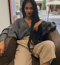 Sharon Alexie, Black Dreads, Braids Twist, Fest Outfits, Black Girls Hairstyles, Mode Inspiration, Outfits Casuales, Her Hair, Girl Hairstyles