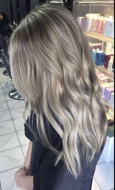 Dark Ash Blonde Hair, Ash Blonde Hair Color, Bleached Blonde, Long Hair Color