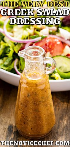 the very best greek salad dressing