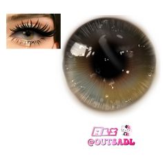 an eye with long eyelashes and black lashes