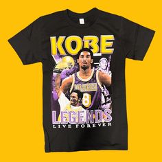 Kobe Graphic Tshirt ! Brand New 100% Cotton Tee Brand New Men’s Sizes Available #Kobe #Tshirt #Movie #90s 90s Purple T-shirt With Letter Print, 90s Style Purple T-shirt With Letter Print, Purple 90s Style T-shirt With Letter Print, New Man, Tshirt Colors, Cotton Tee, Graphic Tshirt, Tee Shirts, Mens Shirts