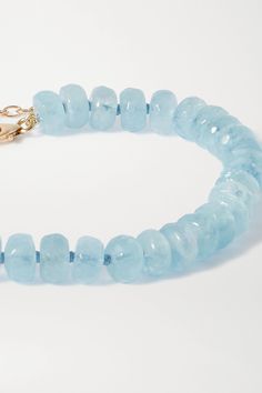 Aquamarine Bracelet, Pure Form, Aquamarine Beads, Blue Bracelet, Pearl Bracelet, Net A Porter, Live Lokai Bracelet, Aquamarine, Jewellery And Watches