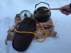 Handmade Sami Leather Coffee Bag Car Camping Essentials, Camping Essentials, Survival Skills, Etsy Seller