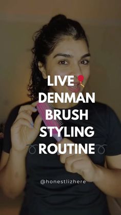 Step by step curly hair styling tutorial Step By Step Curly Hair Routine, Curly Hair Routine For Beginners, Quick And Easy Curly Hair Routine, Easy Curly Hair Routine For Beginners, Curly Hair Routines Videos, Denman Brush, Short Curls, Curly Bob