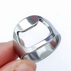 Great Shopping Bulk lots 20pcs silver bottle opener stainless steel ring men party gift jewelry, Jewelry & Watches Bottle Opener Ring, Men Party, Mens Stainless Steel Rings, Man Party, Ring Men, Stainless Steel Ring, Gift Jewelry, Stainless Steel Rings, Steel Ring