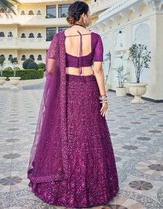 Cocktail Designer Net Lehenga Choli Processing Time : 20-25 Working Days Work : Embroidery & Diamond Work Fabric:Top : Soft Net Bottom : Soft Net Dupatta : Net Color:Top : Grape Purple Bottom : Grape Purple Dupatta : Grape Purple Note : Properly care for your clothing by following care instructions Purple Dupatta, Net Lehenga Choli, Purple Bottom, Organza Lehenga, Purple Soft, Net Lehenga, Moroccan Caftan, Green Bottom, How To Clean Iron