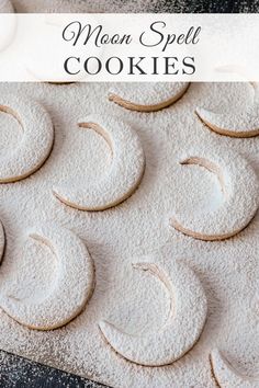 Get the recipe for my Moon Spell Cookies and celebrate the changing of the seasons. Save the moon cookies recipe so you can come back to it from season to season! Visit Sugar Maple Farmhouse to find the recipe. Moon Cookies Recipe, Spell Cookies, Wiccan Holidays, Moon Food, Moon Cookies, Kitchen Witch Recipes, Halloween Breakfast, Babyshower Party, Samhain Halloween