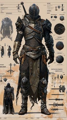 Armor Drawing, 다크 판타지, Knight Art, Knight Armor, Dungeons And Dragons Characters, Medieval Armor, Dungeons And Dragons Homebrew, Fantasy Armor, Fantasy Concept Art