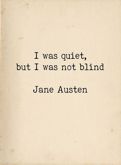 jane austen quote on white paper with black ink in the center and bottom corner