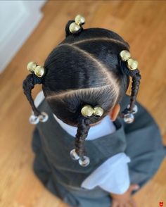 Black Toddler Hairstyles, Baby Girl Hairstyles Curly, Daughter Hairstyles, Toddler Braids, Cute Toddler Hairstyles, Girl Hair Dos, Lil Girl Hairstyles, Kids Curly Hairstyles, Toddler Hairstyles Girl