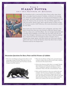 harry potter and the prisoner of aszann book with an image of a black cat