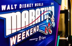 the logo for walt world marathon weekend is seen in this photo taken on march 24, 2013