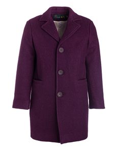 Style up your baby with our stunning wool coat suitable for both walk with city style or a formal event. Babies winter wool coat with lapel. Fully lined. Winter fashion buttons down warm coat for Newborns and Infants. Trendy Baby coat with 2 pockets at the front + 1 pocket inside vent on the rear. This warm long coat jacket fastens with 3 buttons at the front. Stylish and unique winter Baby clothes. Purple Formal Winter Outerwear, Retro Purple Outerwear For Winter, Winter Purple Single Breasted Outerwear, Classic Purple Outerwear With Buttons, Retro Purple Winter Outerwear, Dark Purple Winter Coat, New Born Coats, Vintage Purple Hooded Outerwear, Baby Winter Coats