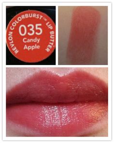 Revlon Colorburst Lip Butter 035 Candy Apple Revlon Colorburst, Natural Hair Mask, Nails Natural, Beauty Tips For Face, Natural Colours, Diy Beauty Hacks