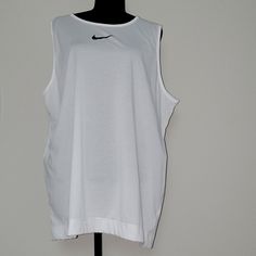 Nike Tank Top, New With Tag. Size Xxl. Loose Fit. 76% Polyester /24% Cotton. Cheap Nike T-shirt For Gym, Nike Tank Top, Tops Nike, Tennis Tops, Running Tank Tops, Nike Tank, Nike Tank Tops, Nike Dri Fit Shorts, Red Nike