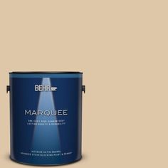 Love your space like never before with the high-performance formulation of BEHR MARQUEE Interior Paint. This advanced stain-blocking paint & primer provides long-lasting beauty with exceptional durability and stain resistance. Your walls will stay looking fresh and beautiful year after year – backed by a Lifetime Limited Warranty, see back label for details. A primer coat may be needed on some surfaces. See back label for details. Color: Sand Motif. Behr Marquee Paint, Behr Marquee, Cabinet Trim, Paint Keys, Hidden Colors, Paint Types, Paint Primer, Enamel Paint, Paint Stain