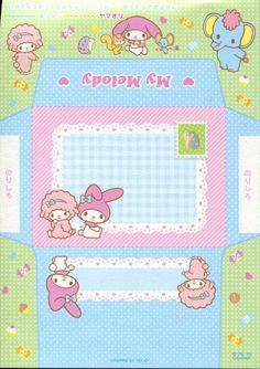 an image of hello kitty on the screen