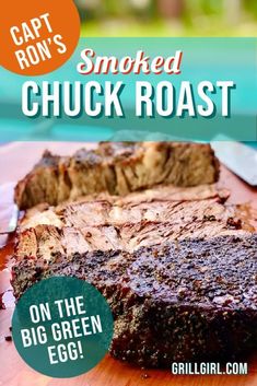 If you love smoked brisket but don’t want to shell out the dollars or spend the next 14 hours tending to your smoker, I have the perfect solution for you: the smoked chuck roast. It is easy, doesn’t take forever to smoke, and it will give you a finished product that will make you wonder why you haven’t tried this sooner. Smoker Cooking Recipes, Smoked Beef Roast, Chuck Roast Recipe, Smoked Chuck Roast, Chuck Roast Recipes, Mountain Kitchen, Pellet Smoker, Smoker Cooking, Pellet Grill Recipes