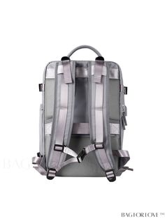 BagForLove - Water Resistant Laptop Backpack with Release Buckle and Large Capacity - Ideal for College, Work, and Travel - Fits 15.6 Inch Notebook Product Description Color Grey Strap Type Adjustable Details Buckle Composition 10% Polyester Bag Size Oversized Pattern Type Plain Material Polyester Closure Type Zipper Type Laptop Backpack Features Multi-function Size Chart INCH CM Handle Height Strap Length Bag Height Bag Width Bag Length 1.6 inch 31.5 inch 12.6 inch 6.7 inch 16.5 inch Handle Hei Outdoor Gray Backpack With Adjustable Strap, Gray Nylon Rectangular Backpack, Gray Rectangular Nylon Backpack, Multifunctional Gray Nylon Backpack, Functional High-capacity Backpack For Everyday Use, Large Capacity Gray Nylon Backpack, Functional Gray Backpack Laptop Bag, Gray Large Capacity Nylon Backpack, Everyday Large Capacity Gray Backpack