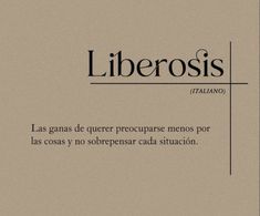 the words liberoisi are written in black on a beige background with a cross at the bottom