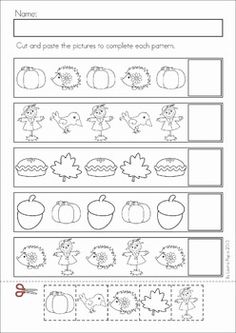 the worksheet for preschool to learn how to make pumpkins and go with it