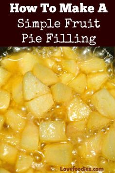 how to make simple pie filling