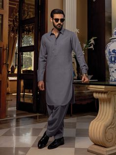 Mens Kurta Designs Latest Pakistani, Men Shalwar Kameez Design, Mens Kurta Shalwar Design, Pathani Colours For Men, Pakistani Mans Kurta Shalwar Kameez, Mens Shalwar Kameez Design Style 2022, Indian Jackets, Pakistani Kurta, Kurta Pajama Men