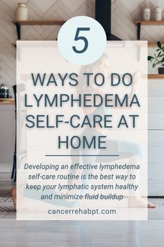 5 Ways to Do Lymphedema Self-Care at Home. Even though lymphedema is a chronic condition, implementing lymphedema self-care practices into your daily routine can help you significantly improve your symptoms.  After your lymphedema diagnosis, you may have been told that discomfort is now your new normal. This doesn't have to be the case. With proper lymphedema treatment at home, you can minimize discomfort and maximize your life. Rehab Exercises, Drainage Massage, Lymph Fluid, Lymph Massage, Lymph System, Lymph Drainage, Proper Hygiene, Natural Health Care, Turmeric Benefits