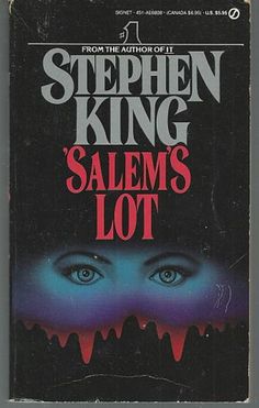 the cover to salem's lot by stephen king, from the author of it