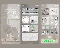 white clean korean homescreen theme ios 14 15 16 aesthetic Minimalist Ipad Layout, Korean Iphone Layout, Cartoon Homescreen, Minimalistic Phone Layout, Minimal Home Screen, Home Screen Ideas Iphone, Iphone Layout Homescreen, Layout Homescreen, Iphone Setup