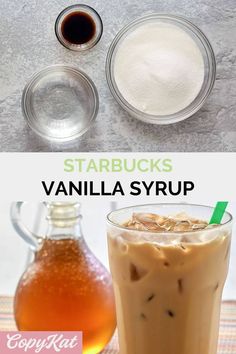 starbucks vanilla syrup is the perfect drink for cold weather and it's easy to make