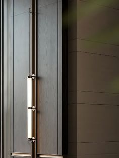 Illuminate your space with Vakkerlight's Meridian Vertical Wall Sconce. This contemporary fixture features a sleek, cylindrical design with high-quality glass, adding a touch of modern elegance to any room. Its vertical alignment provides focused, ambient lighting, perfect for hallways, living rooms, and bedrooms. The minimalist design and superior craftsmanship ensure it seamlessly blends with various interior styles, serving as a sophisticated focal point. Enhance your home with the stylish an High Walls, Design Minimalista, Modern Elegance, Small Furniture, 8 Weeks, Ambient Lighting, Touch Of Modern, Large Furniture, Warm Light