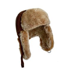 New! Genuine Shearling Sheepskin Trapper Hat Ushanka Aviator Cap Winter Fur Hat was just added to eBay. Check it out! #eBay #eBaySeller Trapper Hat Aesthetic, Aviator Cap, Ushanka Hat, Fur Trapper, Winter Fur Hat, Russian Hat, Hat Aesthetic, Cap Winter, Trapper Hat