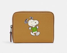 Snoopy Wallet, Snoopy Pictures, The Peanuts, Cream Roses, Our Legacy, Cute Bags, Leather Craft, Pebbled Leather, Coach Bags