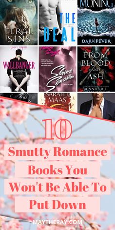 the top ten books you'll want to put down in your romance novel series